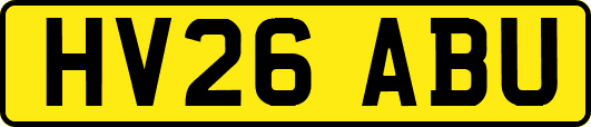 HV26ABU