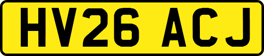 HV26ACJ