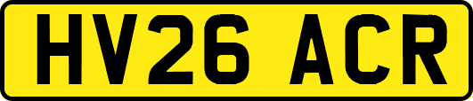 HV26ACR