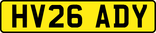 HV26ADY
