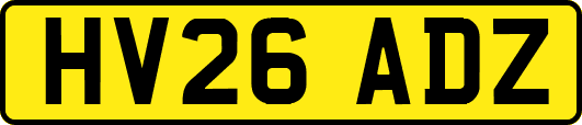HV26ADZ