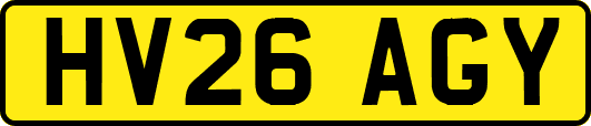 HV26AGY