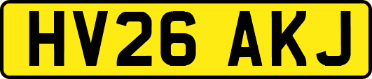 HV26AKJ