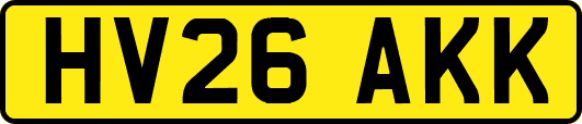 HV26AKK