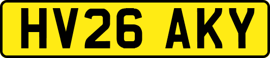 HV26AKY