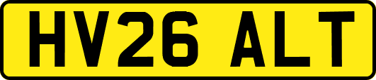 HV26ALT