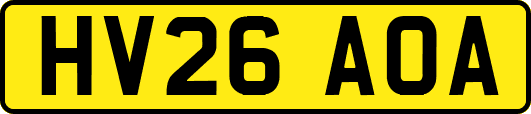 HV26AOA