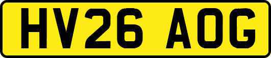 HV26AOG
