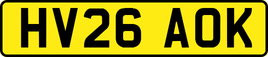 HV26AOK