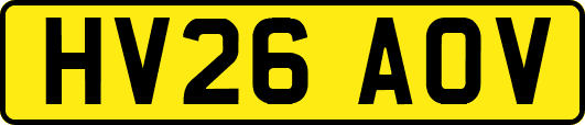 HV26AOV
