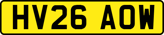 HV26AOW