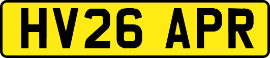 HV26APR