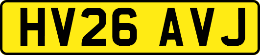 HV26AVJ
