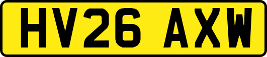 HV26AXW