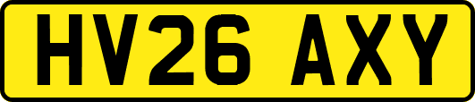 HV26AXY