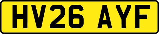 HV26AYF