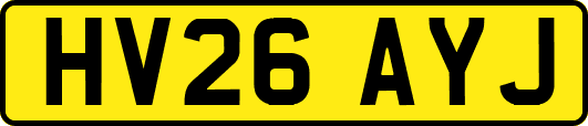 HV26AYJ