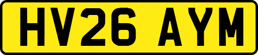 HV26AYM