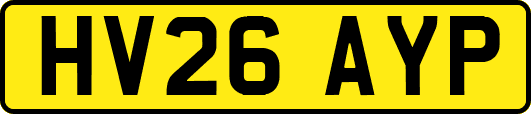 HV26AYP