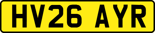 HV26AYR