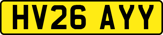 HV26AYY
