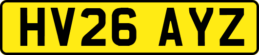 HV26AYZ