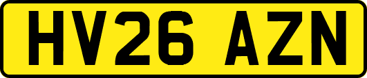 HV26AZN