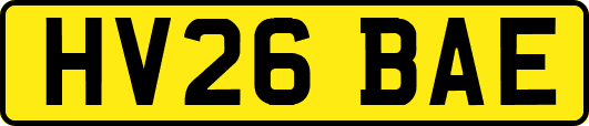 HV26BAE