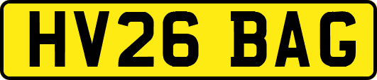 HV26BAG