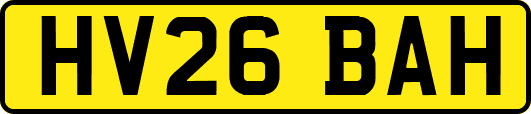 HV26BAH