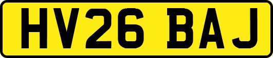 HV26BAJ