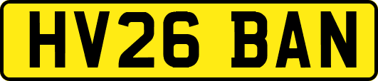 HV26BAN