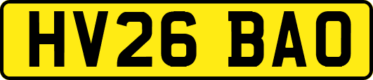 HV26BAO
