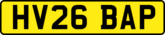HV26BAP