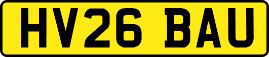 HV26BAU