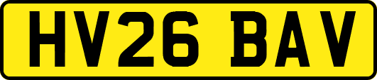 HV26BAV