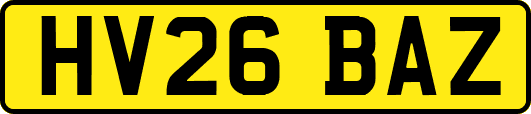 HV26BAZ