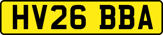 HV26BBA
