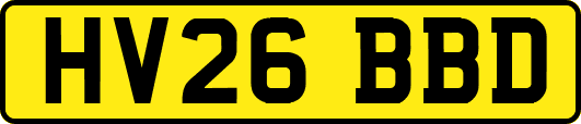 HV26BBD
