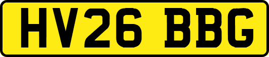 HV26BBG