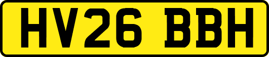 HV26BBH