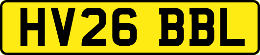 HV26BBL