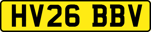 HV26BBV