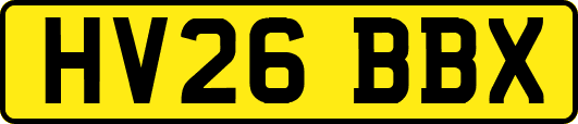 HV26BBX