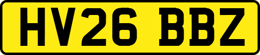 HV26BBZ