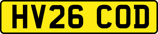 HV26COD