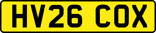 HV26COX