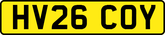 HV26COY