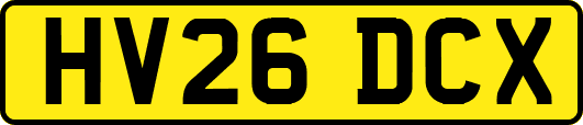 HV26DCX