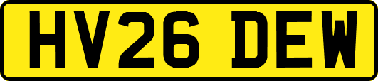 HV26DEW